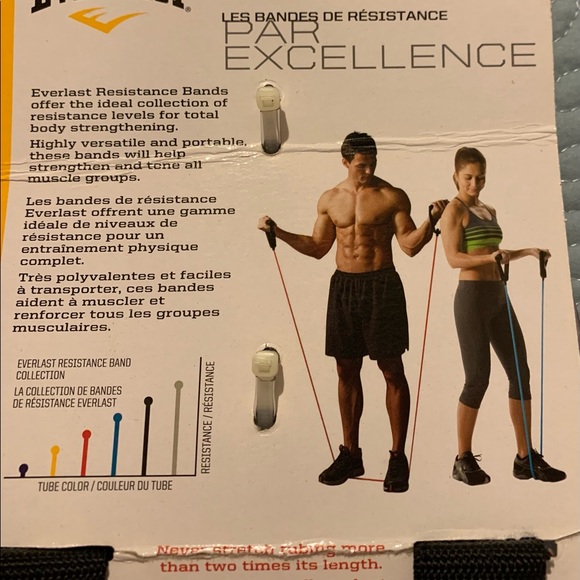 New, Everlast Ultimate Resistance Bands - Picture 4 of 5